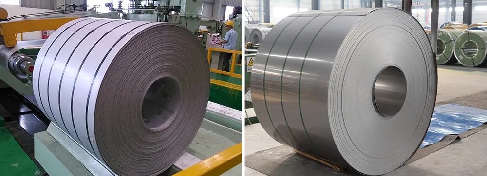 304 stainless steel coil NO.1 2B finish Wuxi factory