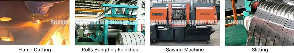 430 stainless steel coil cutting bending sawing slitting