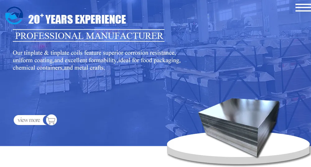 tinplate steel sheet product poster