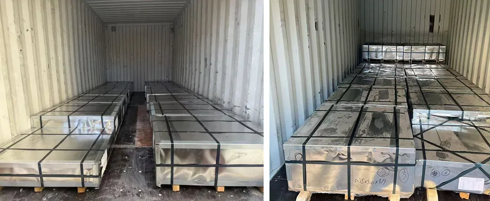 tinplate steel sheet overseas packaging